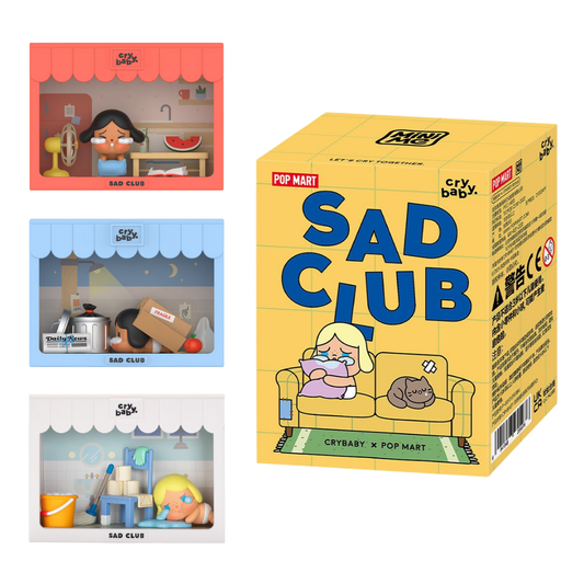 POP MART CRYAGAIN SAD CLUB SÜRPRİZ KUTU SERİSİ