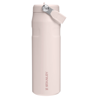 The IceFlow Bottle Flip Straw 2.0 0.7L Rose Quartz