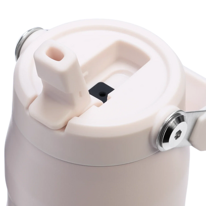The IceFlow Bottle Flip Straw 2.0 0.7L Rose Quartz