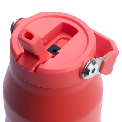 The IceFlow Bottle Flip Straw 2.0 1.06 L Hot Coral (Mercan)