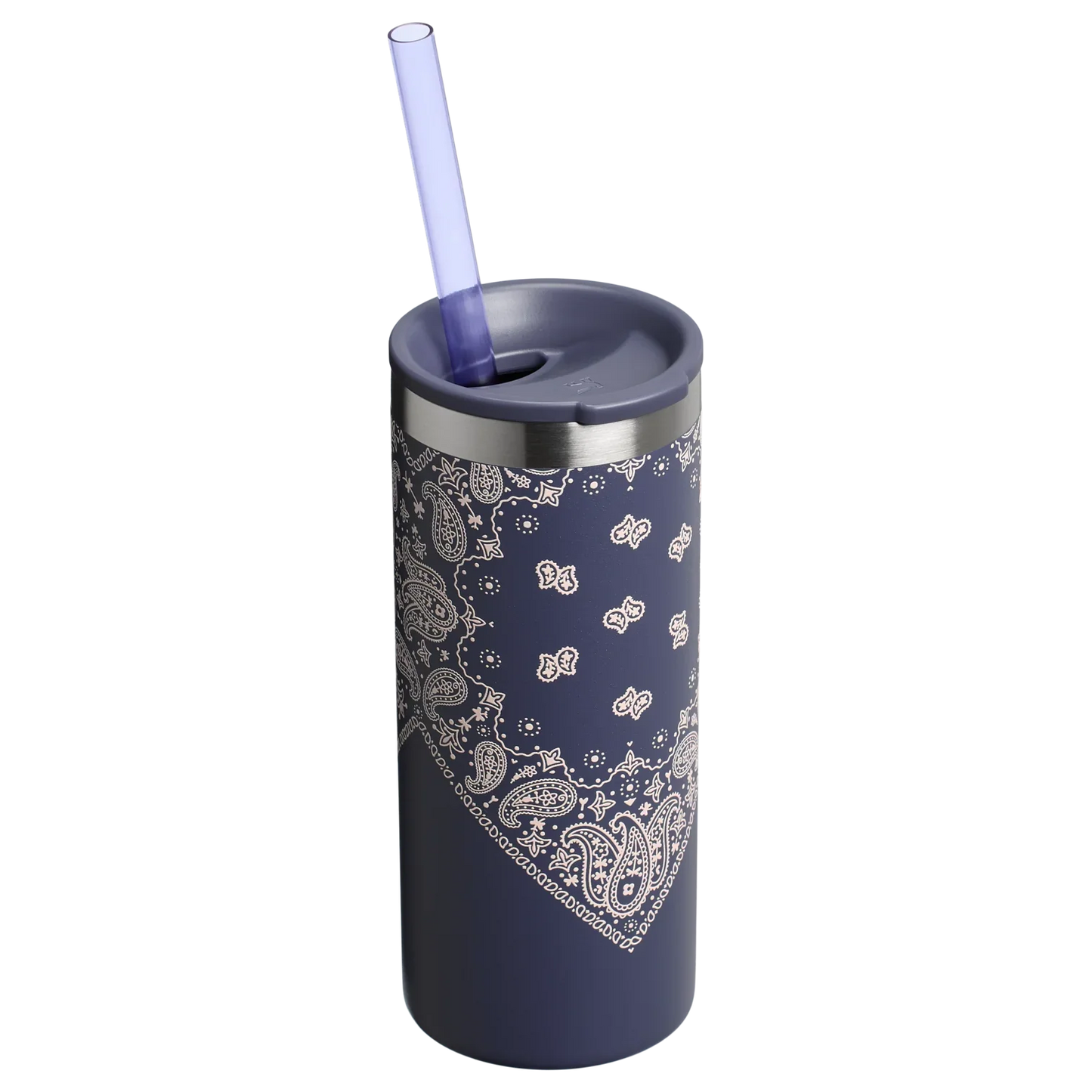 The Everyday Slim Can Cooler Cup | 10 OZ Blue Corn Paisley