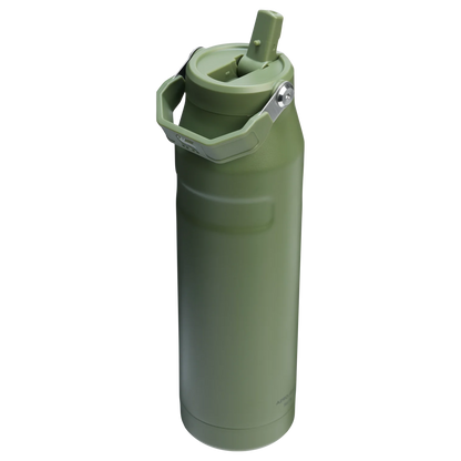 The IceFlow Bottle Flip Straw 2.0 1.06 L Dried Pine (Haki)