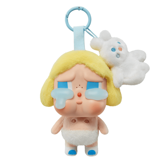 POP MART CRYBABY CRYING AGAIN BABY BLONDE (SÜPER GİZLİ VERSİYON) YÜZ PELUŞ FİGÜR - Termos Türkiye - 