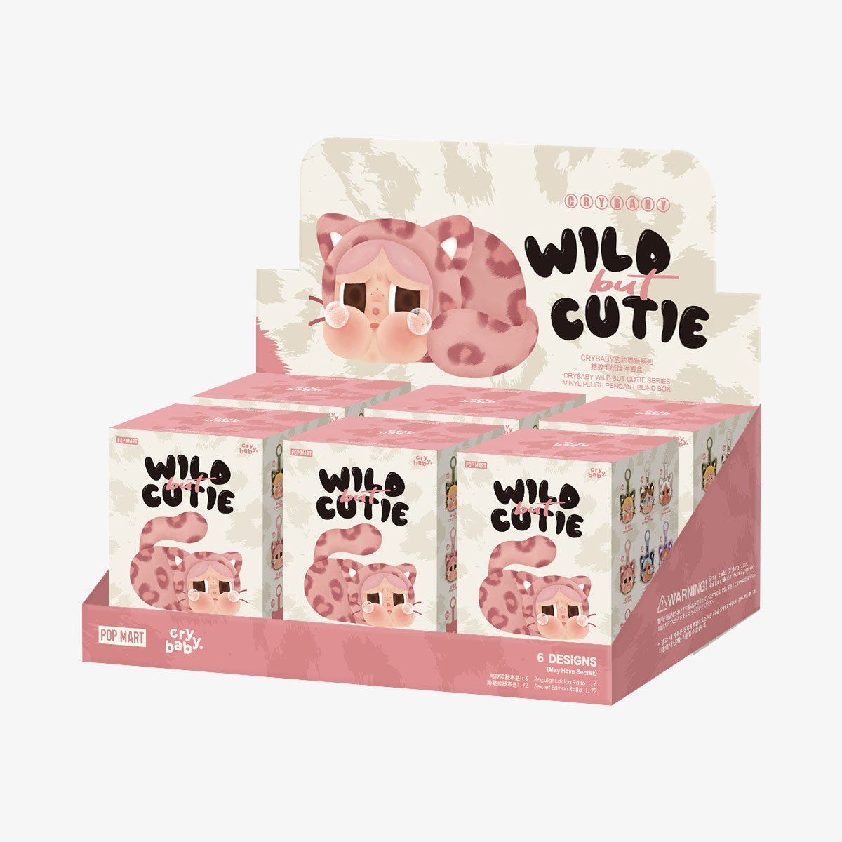 POP MART CRYBABY WILD BUT CUTIE SÜRPRİZ KUTU SERİSİ - Termos Türkiye - Figüran