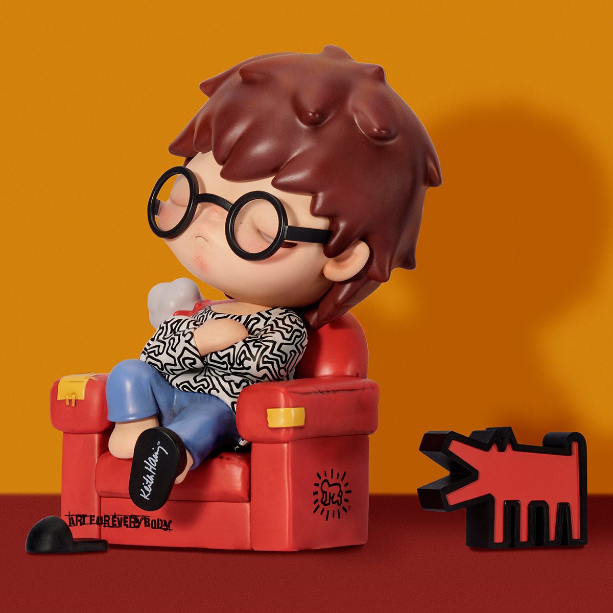 POP MART HIRONO X KEITH HARING FİGÜRÜ - Termos Türkiye - 